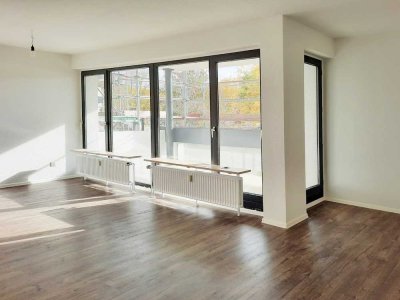 Idyllisch und gut angebunden: Gut geschnittene 2-Zimmer-Wohnung mit Balkon in Weende