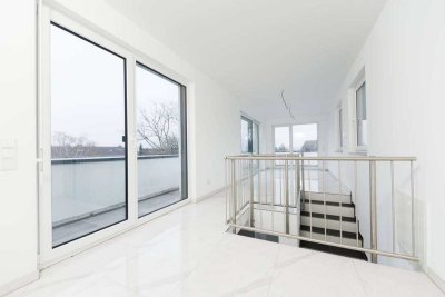 Neubau Penthouse mit mit Licht, Luft und Aussicht auf der Bierstadter Höhe