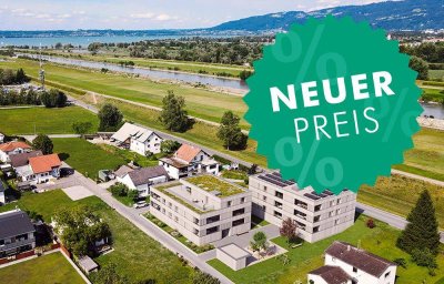 Zum neuen Preis wohnen fast am See: 3-Zimmer Wohnung mit Terrasse (Top A06)