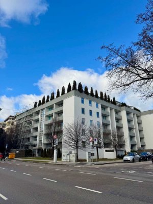 **BEETHOVENVIERTEL** Helle und gepflegte 1- ZKB- Wohnung mit Süd Balkon in TOP Lage