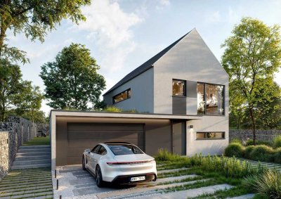 Freistehendes Einfamilienhaus in massiver Bauweise in Sinsheim