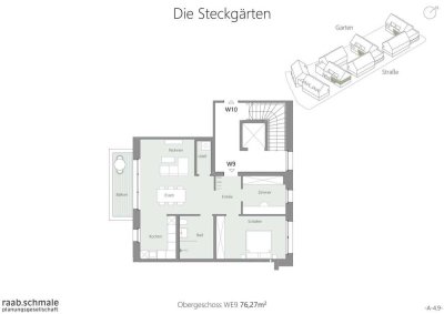 Die Steckgärten - Wohnung A9