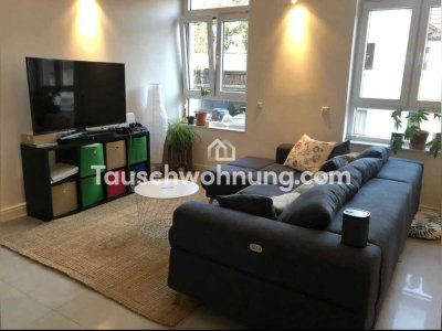 Tauschwohnung: Loft mit Fußbodenheizung, Innenhof+Stellplatz
