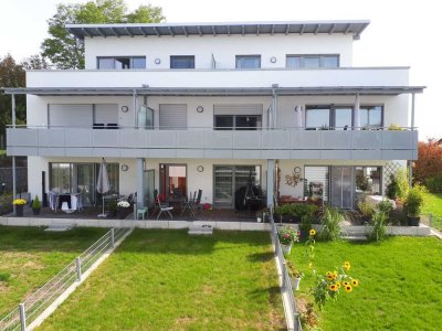 Moderne 3-Zimmer-Terrassenwohnung mit Garten und TG in Hengersbergersberg