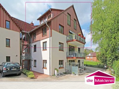 3-Zimmer-Maisonettewohnung in Innenstadt- und Seenähe