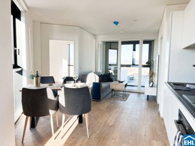 ERSTBEGZUG! 3-Zimmer-Wohnung mit Loggia und Einbauküche – Urbaner Wohnkomfort im High Five ab sofort!