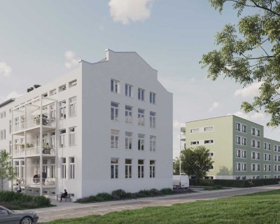 Kompakte wunderschöne 2-R-Dachgeschos-WE mit Balkon