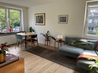 Zwischenmiete 24.7-24.8. 25 2-Raum-Wohnung mit gehobener Innenausstattung in Hamburg St. Pauli