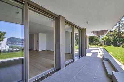 Bellevue Garten Suite - 4 Zimmer Wohnung mit 290 m² Privatgarten und Seeblick !!
