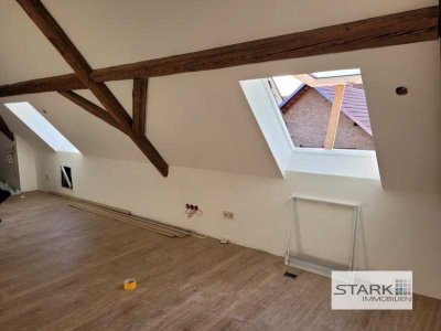 Modernes Wohnen mit rustikalem Charme in neu ausgebautem Maisonette-Loft