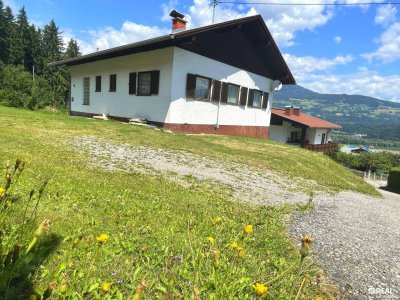 Idylle Nähe Skigebiet - Charmanter Bungalow mit Bergblick in Ruhelage von Spittal/Drau-Baldramsdorf