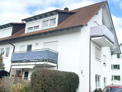 Freundliche, helle 3-Zimmer-Wohnung mit Balkon in Salem-Beuren