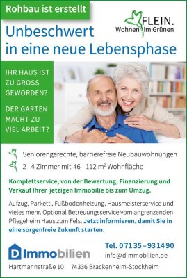 3 Zimmer Wohnung mit Südterrasse ,Garten und Tageslichtbad