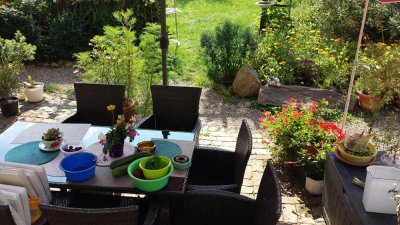 2 Zimmer Wohnung mit Garten, Terrasse und Einbauküche in zentraler ruhiger Lage in Mittenwalde