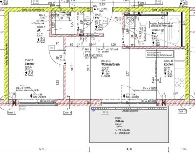 Exklusive, neuwertige 2-Zimmer-Wohnung mit gehobener Innenausstattung mit Einbauküche in Landshut