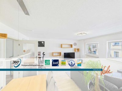 IMMOKUBE! Modernisierte 2-Zi.-ETW mit Terrasse in MFH, Nürnberg-Laufamholz