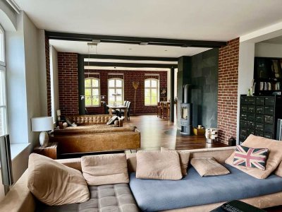 Loft - Doppelhaushälfte im Grünen