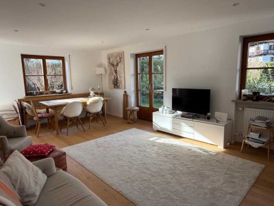 Kernsanierte Gartenwohnung in ruhiger, unmittelbarer Nähe zum See