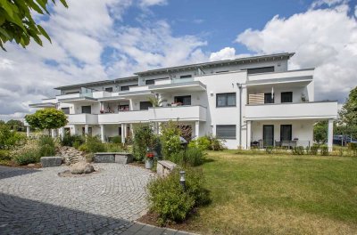 KFW 55 Energieeffizienzhaus! Neuwertige 2-Zimmer Gartenwohnung in ruhiger Lage!