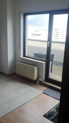 Penthouse-Whg mit Terrasse und tollem Ausblick in Karlsruhe-Neureut