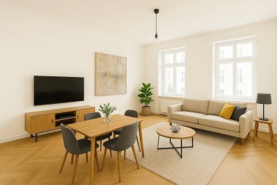 ERSTBEZUG nach SANIERUNG - 2 Zimmer - ca. 51m² gew. NFL - 2. Liftstock - BALKON MÖGLICH - Mariahilfer Straße