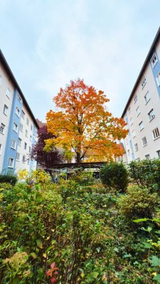 Helle 3-Zimmer-Wohnung in Nürnbergs Nordstadt nahe Wöhrder See und U-Bahn Rennweg