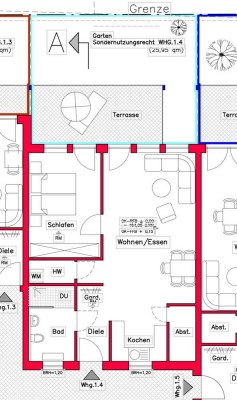 EG 2. Zi. Wohnung | Neubau in Rust | Terrasse & Garten (Auch OG & DG verfügbar)