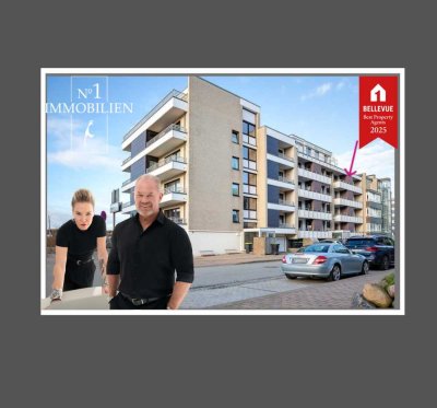 Beste Lage am Strand - 2 Zimmerwhg.  (60m²) m. 2 Balkonen und Stellplatz
