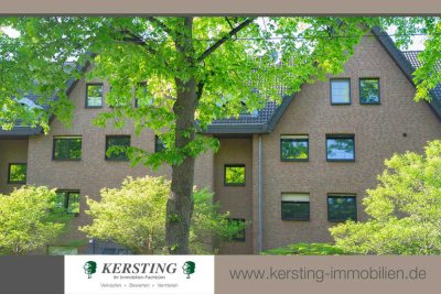 Krefeld-Bockum: Solide Eigentumswohnung mit Balkon und Tiefgaragenstellplatz am Zoo!