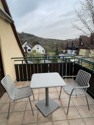 Dachgeschosswohnung 60m² - teilmöbiliert - Untertürkheim - Gehrenwald