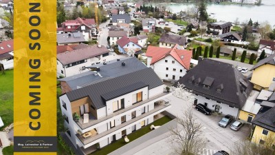 COMING SOON: LEISTBARES ATTERSEEFEELING PUR! 3 exklusive Neubau–Eigentumswohnungen mit Garten/Loggia/Terrasse und Seeblick im Zentrum von Seewalchen