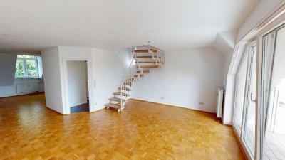 Geräumige Maisonttewohung mit grosszügigem Tageslichtbad und G-WC