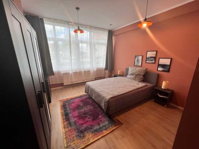 Glückshaus Eschwege: Helle, möblierte 1-Zimmer Wohnung mit Einbauküche