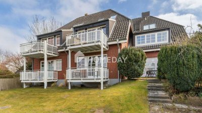 2 Minuten zum Strand – 2-Zimmer-Wohnung über zwei Etagen
