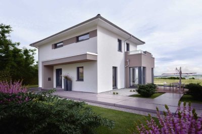 Exklusives Wohnen: Hochwertiges Fertighaus von Bien Zenker auf erstklassigem Grundstück