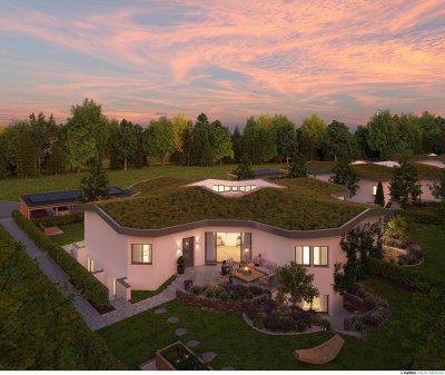 Barrierefreies Doppelhaus mit Garten und Terrasse in Obertrum