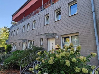 *Maisonettewohnung auf 2 Etagen mit ca. 60 qm Garten*Rheinnähe in Grimlinghausen*Fussbodenheizung*