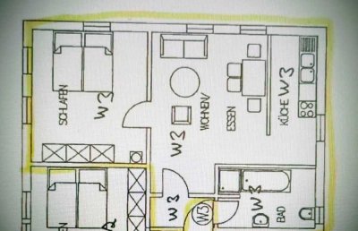 550 € - 53 m² - 2.0 Zi.