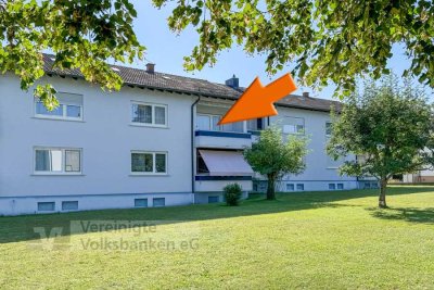 3-Zimmer-Wohnung im Herzen von Rommelsbach mit Einzelgarage!