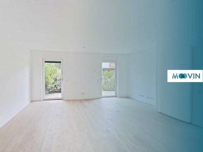 Lichtdurchflutete 3-Zimmer-Erdgeschosswohnung mit EBK und exklusivem  Terrassenambiente am Stadtr...