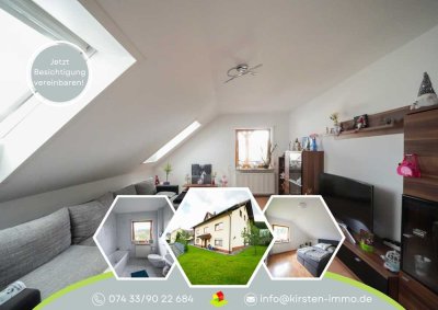 4,5-Zimmer-Wohnung mit Garage und ausbaufähiger Bühne, in ruhiger, kleiner Wohneinheit