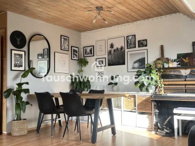 Tauschwohnung: Helle, geräumige DG-Wohnung mit Balkon