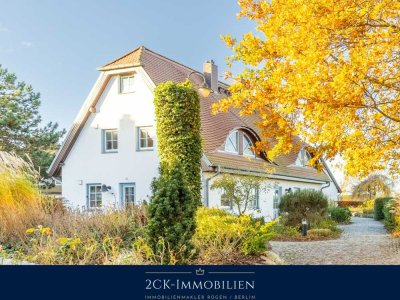 2 Zimmer Ferienwohnung in Strandnähe, mit Terrasse, Boddenblick und Stellplatz, Ostseebad Mönchgut!