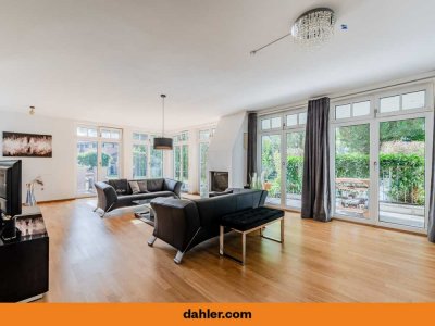 Spacious garden apartment in a quiet location on Griebnitzsee