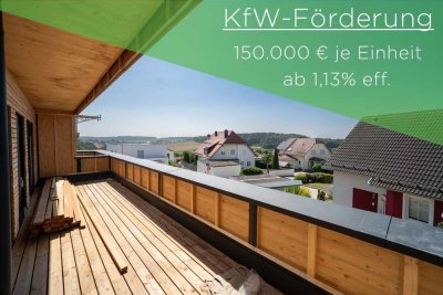 Whg 12 - KFW 40 QNG - Nachhaltigkeit trifft Moderne - Wegweisendes Gebäudekonzept für die Zukunft