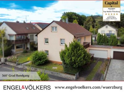 Geeignet als Anlage oder zum Selbstbezug: Zweifamilienhaus in schöner Lage von Marktheidenfeld!