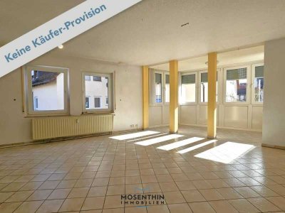 4,5 Zimmer-Eigentumswohnung mit Balkon, Wintergarten und 2 TG-Stellplätzen - im Herzen von Welzheim!