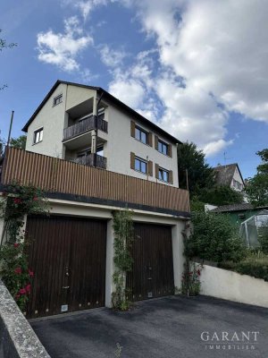 Zweifamilienhaus mit Einliegerwohnung in bevorzugter Hanglage von Pfullingen