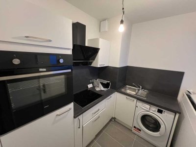 1 Zimmer Studio mitten in Köln mit Balkon und Einbauküche