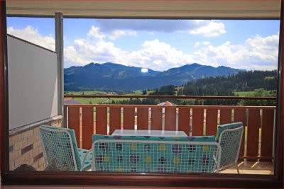 2-Zimmer-Wohnung mit traumhaftem Bergpanorama in Oy-Mittelberg